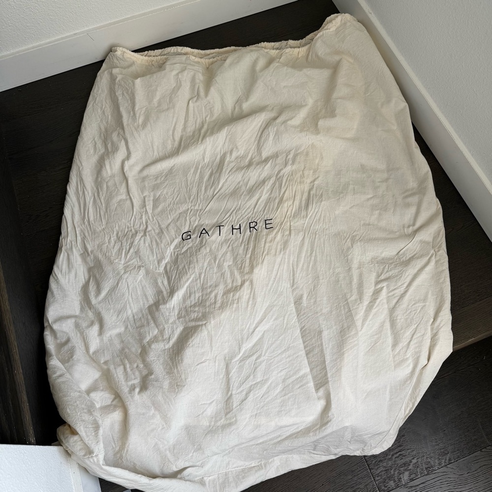 Cream Drawstring Bedding